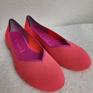 Roth'ys Round Toe Flats Tropical Pink  Women's Size 11.5